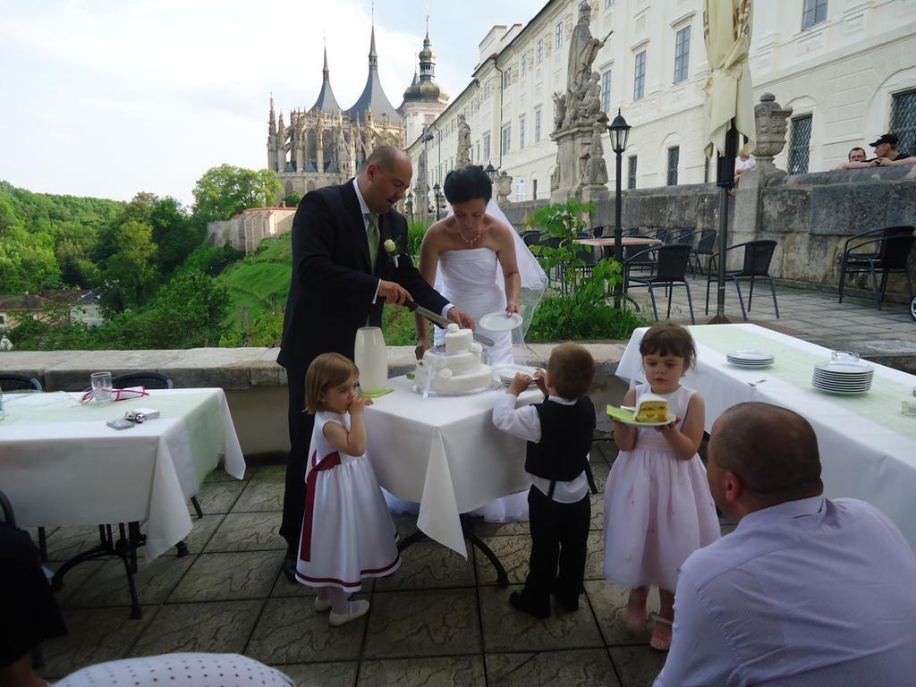 Vila U Varhanare Kutná Hora Buitenkant foto